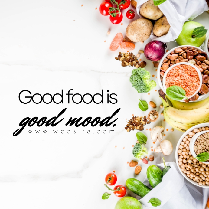Good Food Instagram Post template