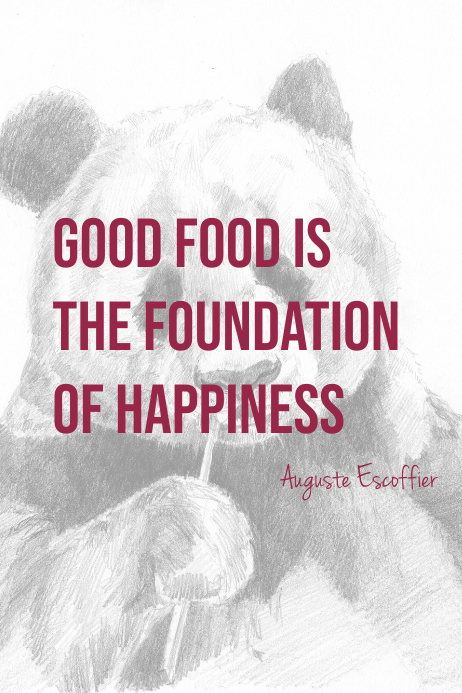 Good Food Quote Poster Wall Art Template Postermywall