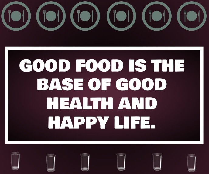 Food Messages Quotes Illustration Of Food. Funny Quotes Good Luck Card