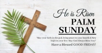 good friday,palm sunday,easter worship Facebook Shared Image template