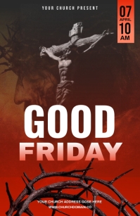 GOOD FRIDAY' Tabloïd template