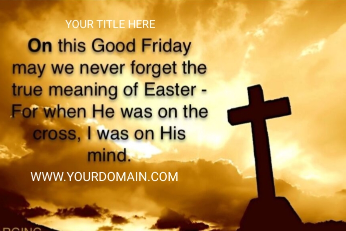 Good FRIDAY (1) Etykieta template