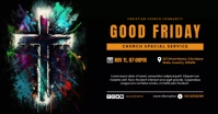 Good Friday Church Flyer Facebook Shared Image template