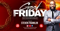 GOOD FRIDAY CHURCH FLYER delt Facebook-billede template