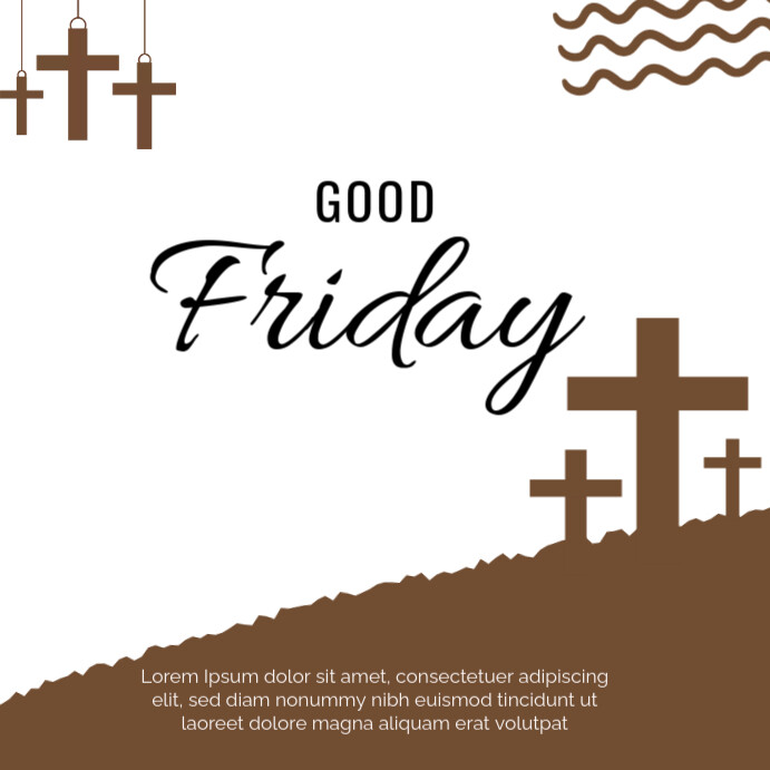 Good Friday Template PosterMyWall