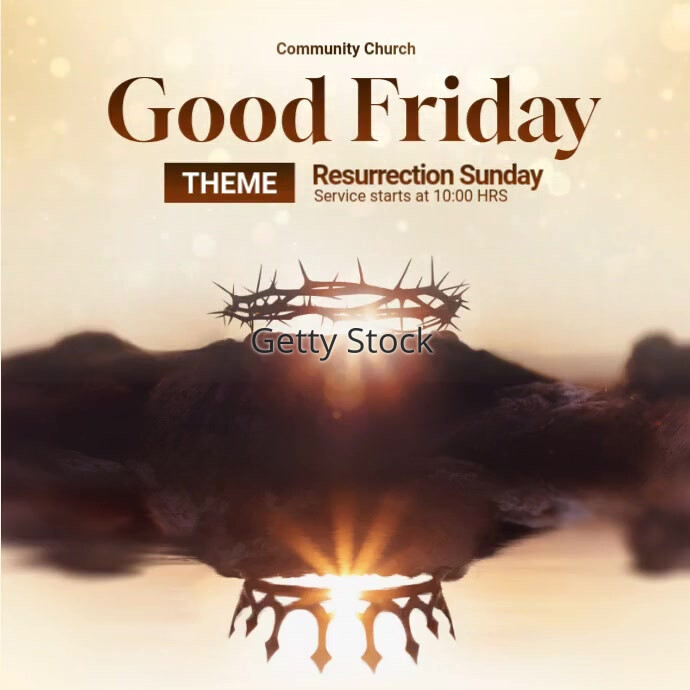 good friday Template | PosterMyWall