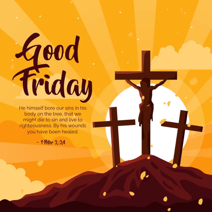 Good Friday Template PosterMyWall