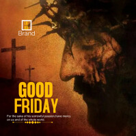 GOOD FRIDAY Template | PosterMyWall