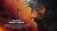 good friday Digital Display (16:9) template