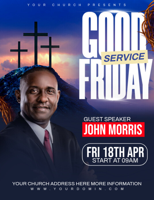 Good Friday Template | PosterMyWall
