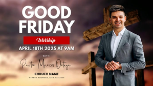 good friday Pagtatanghal (16:9) template