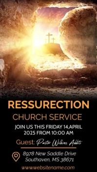 Good Friday design template História do Instagram