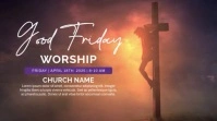 good friday Affichage numérique (16:9) template