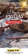 GOOD FRIDAY Oprolbanier 3'×6' template