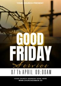 GOOD FRIDAY A6 template