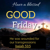 Good Friday Template | PosterMyWall