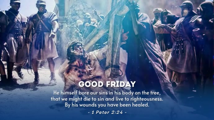 Good Friday Digital Display Template | PosterMyWall