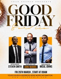 Good Friday Flyer (US Letter) template