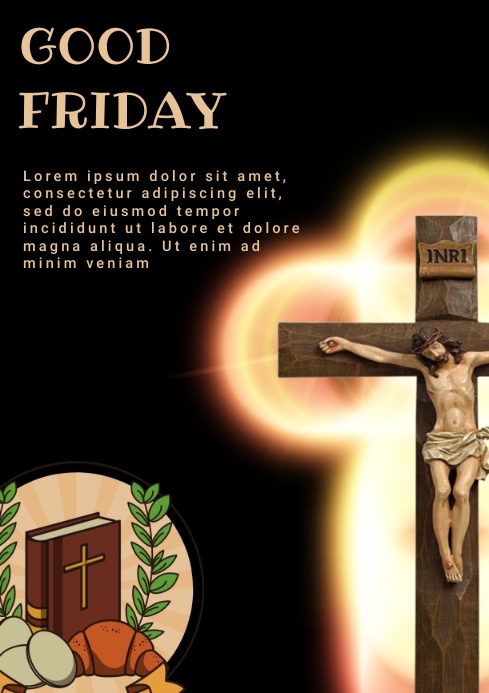 Good Friday Template PosterMyWall