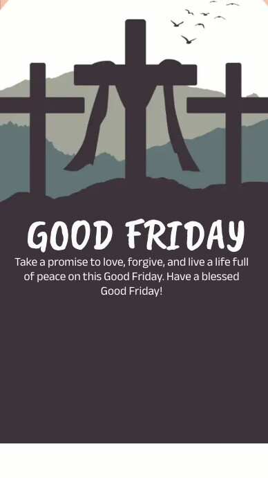 Good Friday Template PosterMyWall
