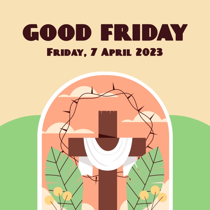 Good Friday Template | PosterMyWall