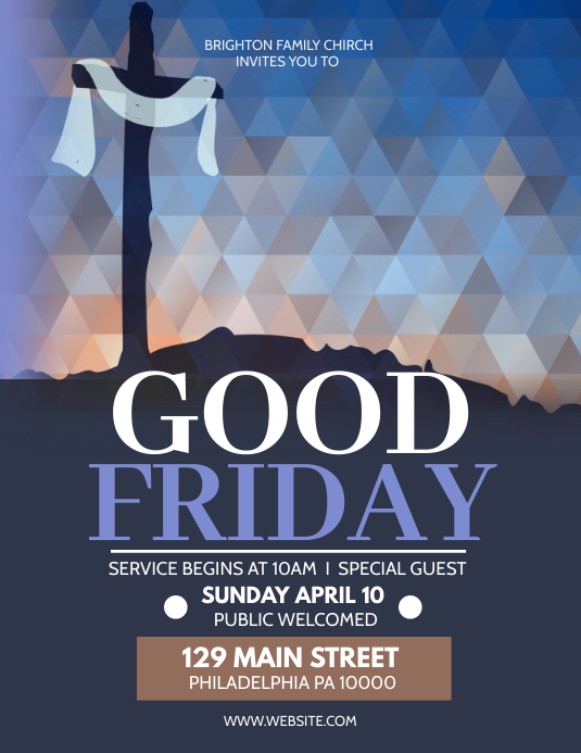 Good friday Template PosterMyWall