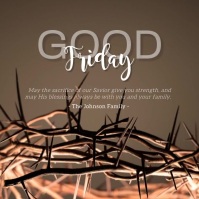 Good Friday Template | PosterMyWall
