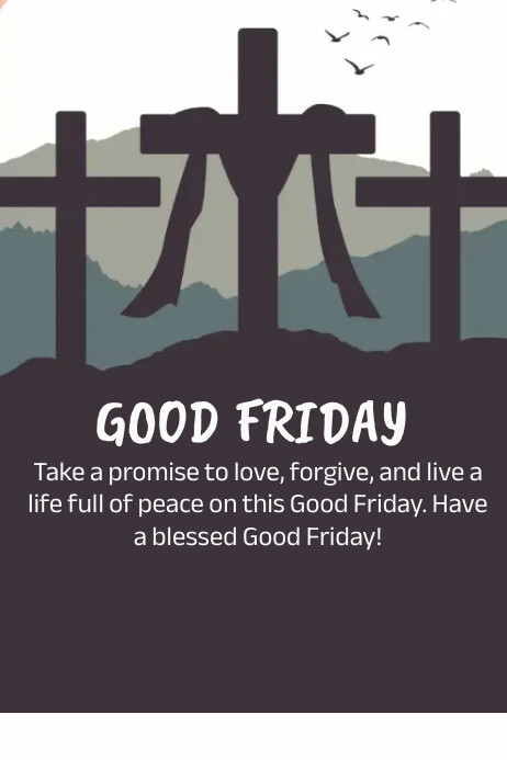 Good Friday Template PosterMyWall