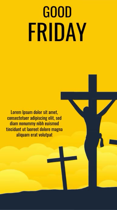 Good Friday Template PosterMyWall