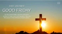 Good Friday งานแสดงผลงานแบบดิจิทัล (16:9) template