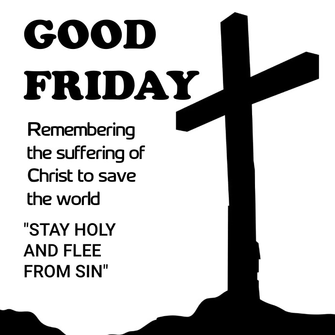 Good Friday Template PosterMyWall