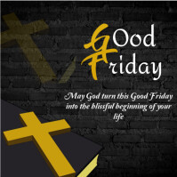 Good Friday Template | PosterMyWall