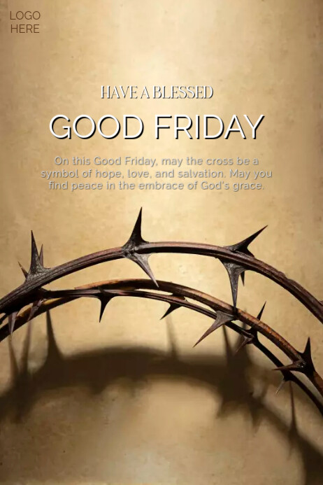 Good Friday Template | PosterMyWall