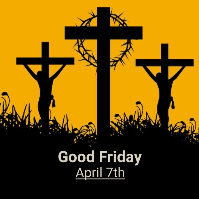 Good Friday Template PosterMyWall