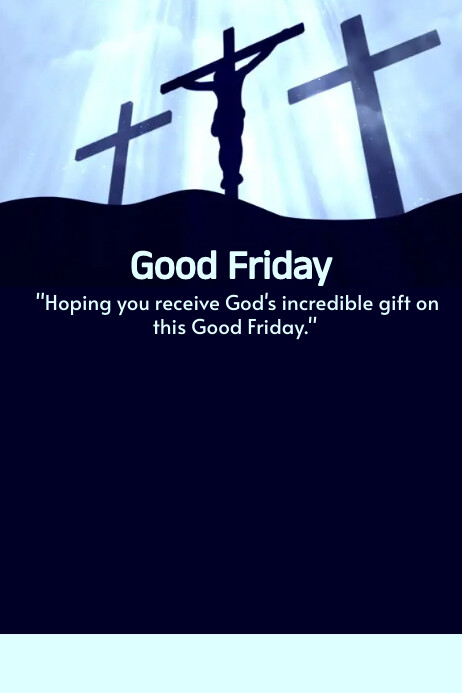Good Friday Template PosterMyWall