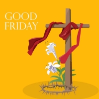 Good Friday Template | PosterMyWall