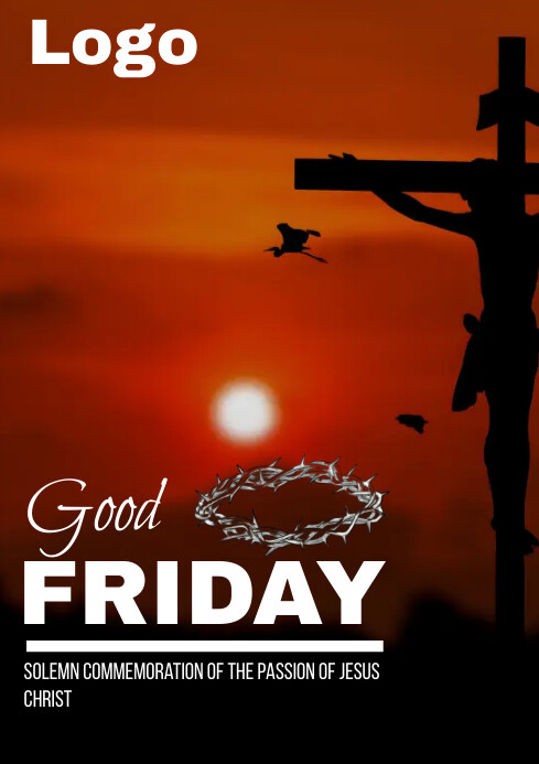 Good Friday Flyer Template | PosterMyWall