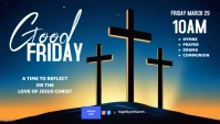 Good Friday Flyer Cabeçalho de blogue template