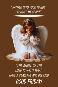 Good Friday Flyer Imagem do Tumblr template