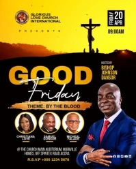 Good Friday Flyer Template Instagram Portrait