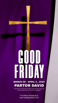 Good Friday IG Story Video Reel Instagram template