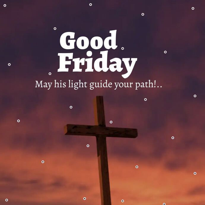 good friday instagram post Template | PosterMyWall