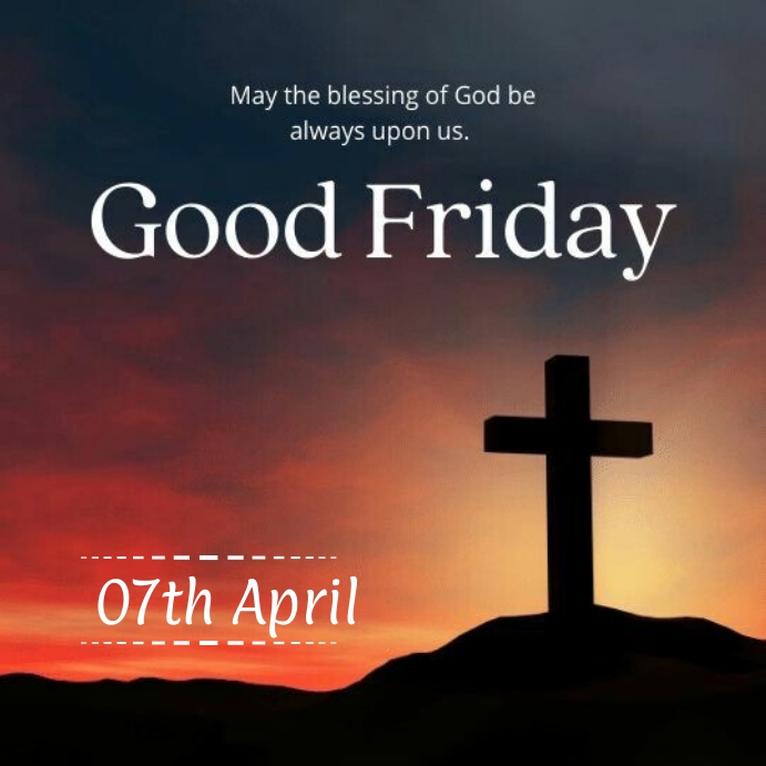 Good friday instagram post Template | PosterMyWall