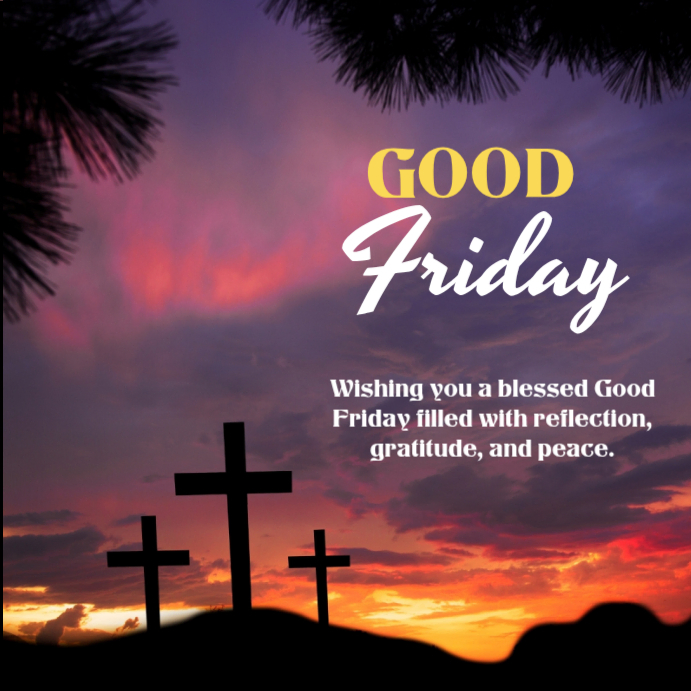 Good Friday Instagram Post template | PosterMyWall