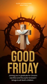 Good Friday Instagram Story template