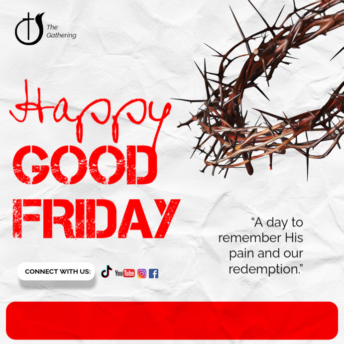 Good Friday Poster Template | PosterMyWall
