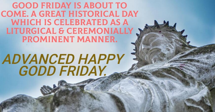 GOOD FRIDAY QUOTE TEMPLATE Обложка мероприятия для Facebook