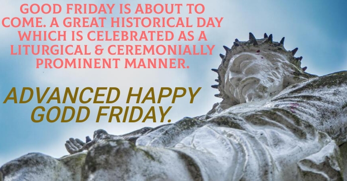 GOOD FRIDAY QUOTE TEMPLATE Facebook-Veranstaltungscover