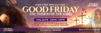 Good Friday Service Banner Template Transparent 2 stopy × 6 stóp