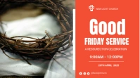 good friday service Presentatie (16:9) template